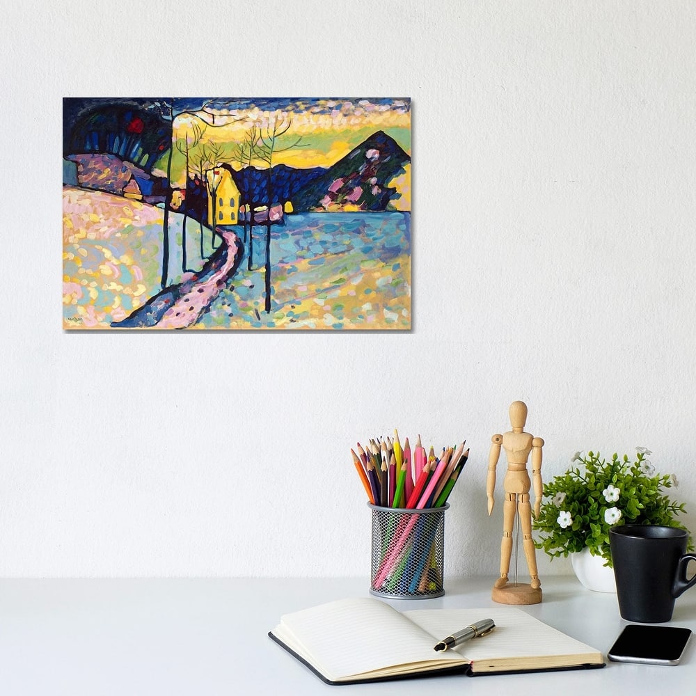 iCanvas "Winter Landscape" by Wassily Kandinsky Canvas Print