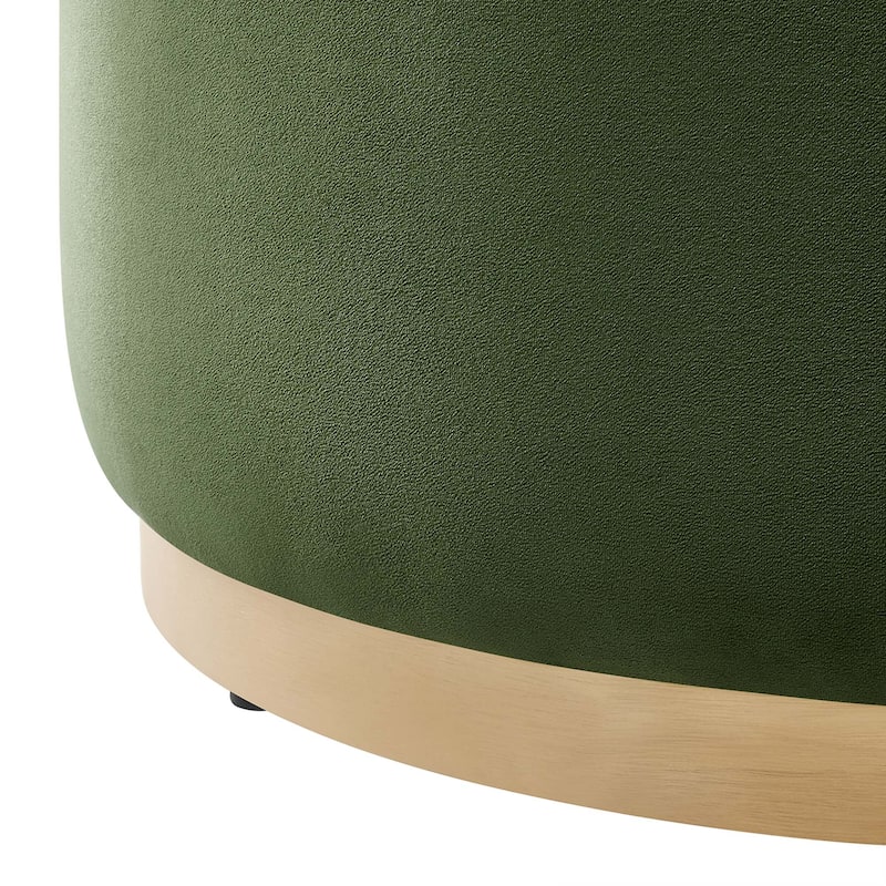 Tilden 16"/23"/29"/38" Performance Velvet Upholstered Ottoman