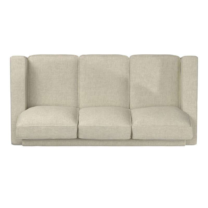 Roros Fabric Upholstered Square Arm Sofa by iNSPIRE Q Classic