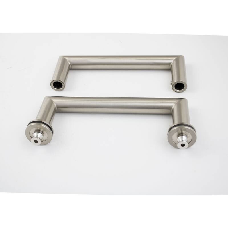 CEL 8"x 8" Mitered Corner Back to Back Shower Door Pull Handles
