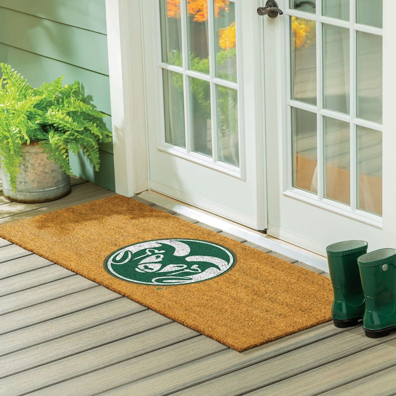 Colorado State University Full Color Indoor/Outdoor Coir Mat - 60" x 24"