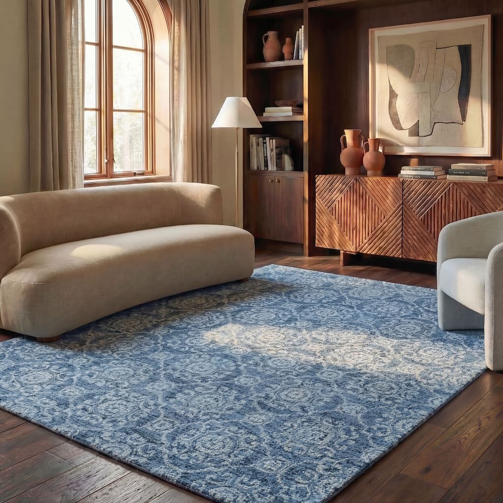 SAFAVIEH Handmade Abstract Nedelja Modern Wool Rug
