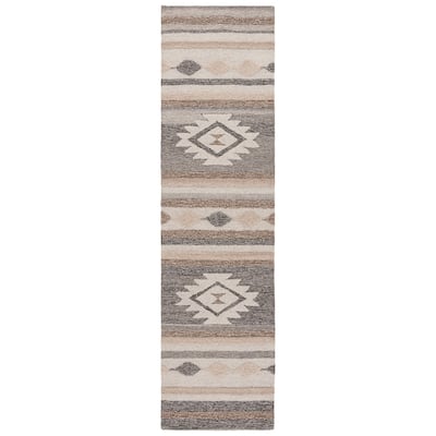 SAFAVIEH Handmade Ebony Syle Contemporary Wool Rug