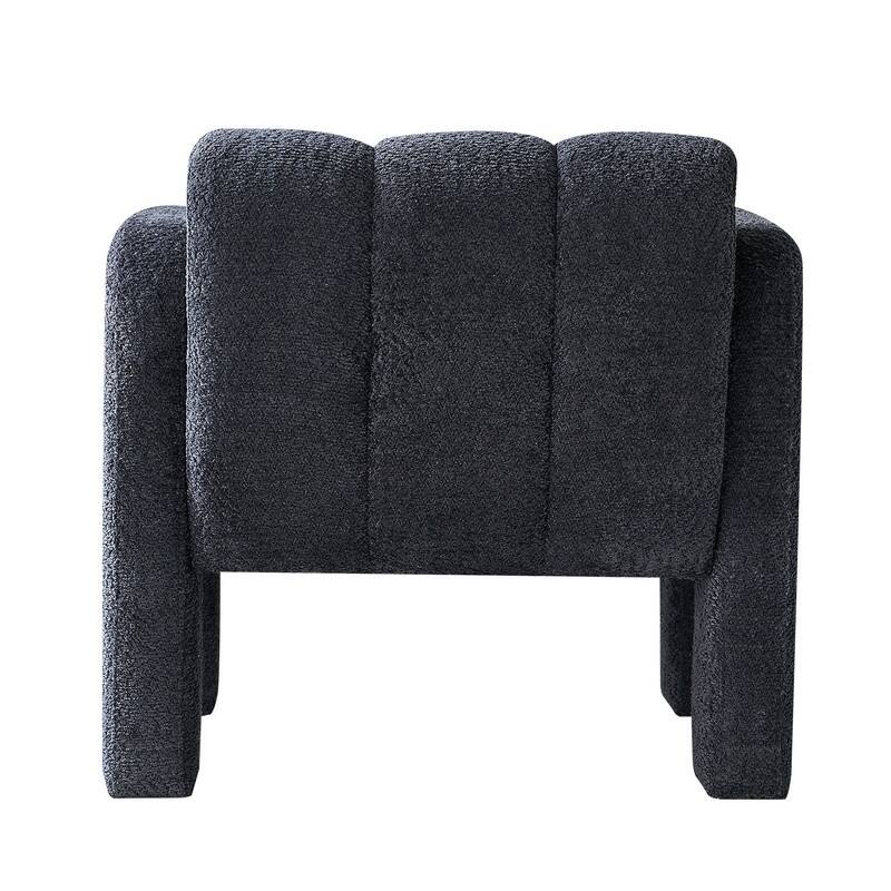 31.10" Wide Boucle Upholstered Accent Chair, Modern Comfy Single Lounge Armchair for Living Room, Bedroom, Apartment