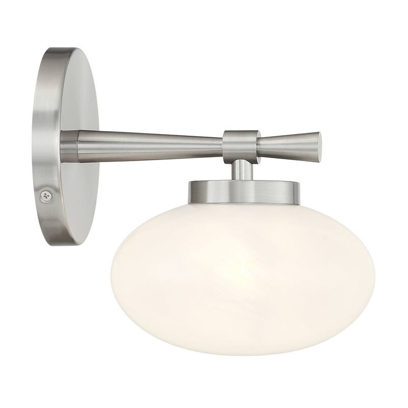 Savoy House 9-1050-1 Barrow 8" Tall Bathroom Sconce