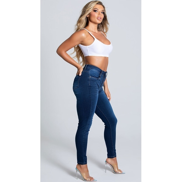 High waist booty lift jeans clearance