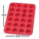 preview thumbnail 2 of 2, Mrs. Anderson's Baking Silicone 24-Cup Mini Muffin Pan