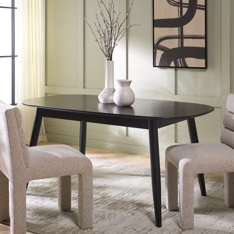 SAFAVIEH Home Arran Extendable Dining Table - 63"W x 35"D x 29"H