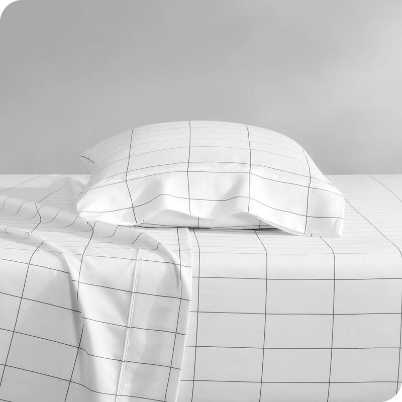 Bare Home Double Brushed Deep Pocket Printed Sheet Set