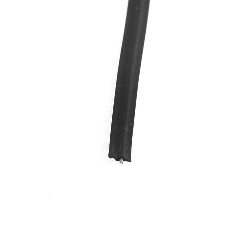 Metal Cord Cable Organizer Bags Packaging Twist Ties 15cm 130pcs Black - 6" x 0.12"(L*W)