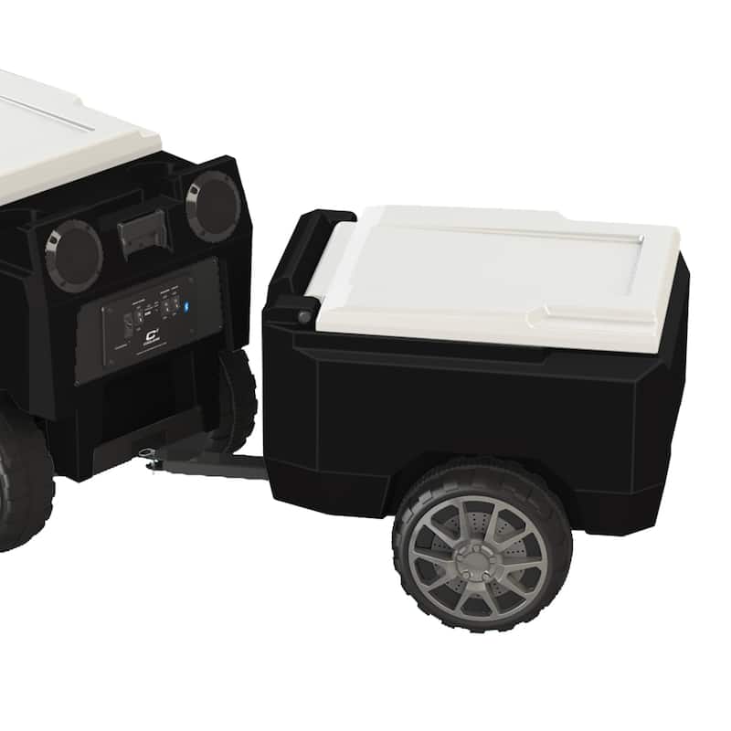 Black Rover White Lid RC Cooler