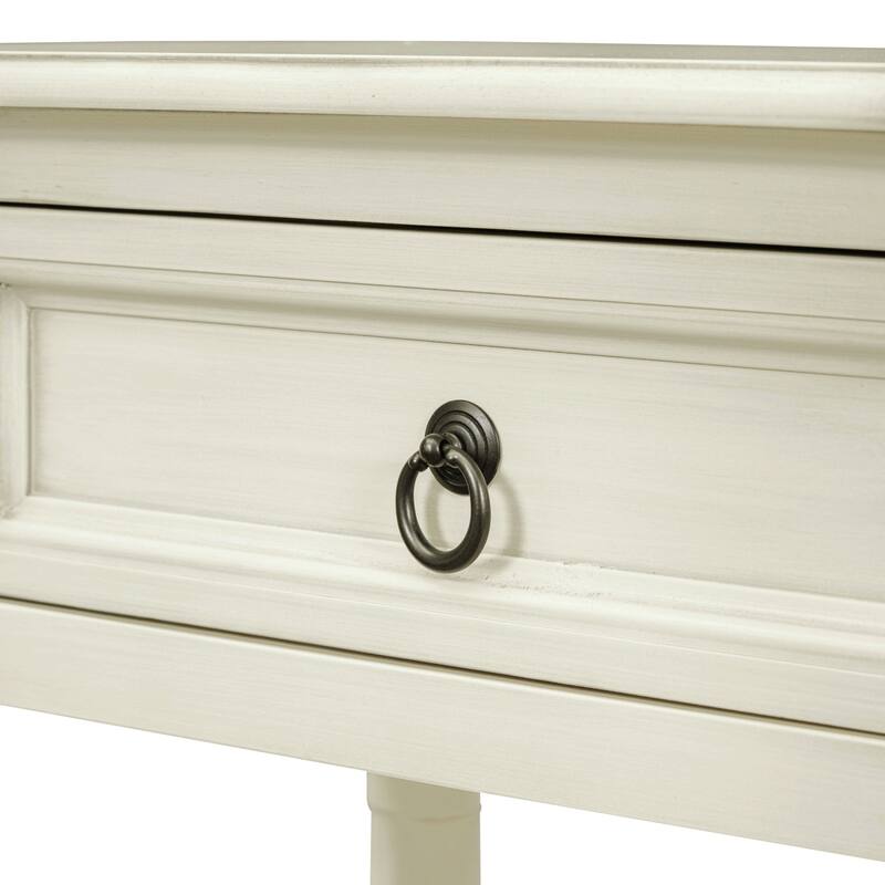 Entryway Accent Long Display Table, Living Room Console Table Sofa Table with 3 Drawers