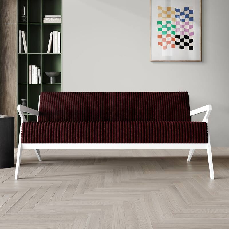 CraftPorch Chic Modern Velvet Upholstered Sofa