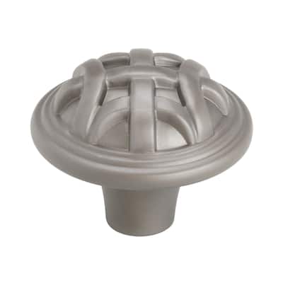 Gliderite 1-1/4 Inch Round Braided Cabinet Knob - 82115-GPH