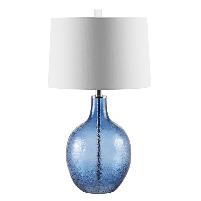 SAFAVIEH Lighting 26-inch Nadine Glass Table Lamp - 15" x 15" x 26"