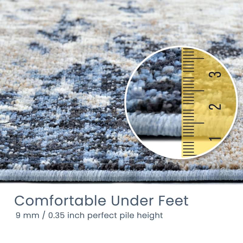 Homeward Collection Area Rug Oriental Rug for Living Room