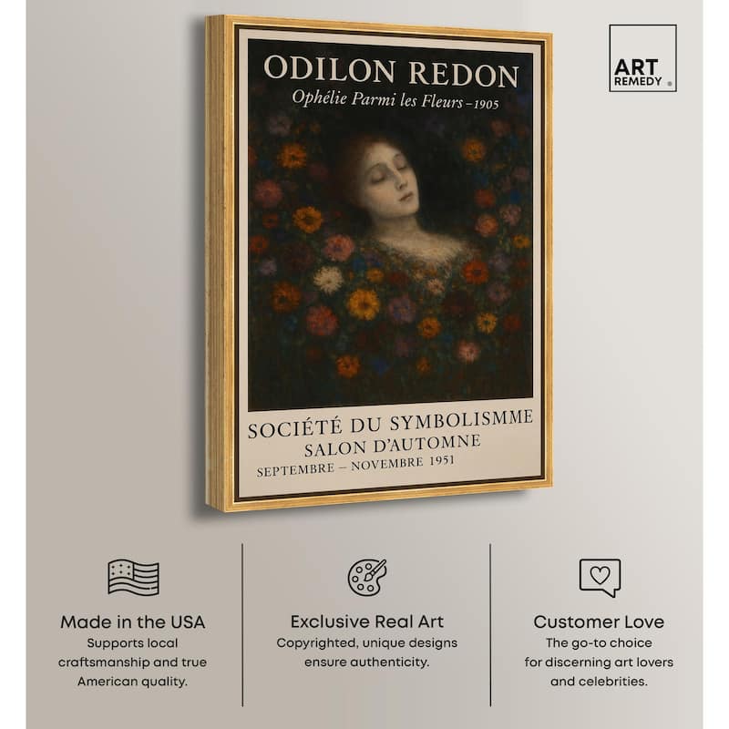 Redon's Beauty Canvas by Art Remedy