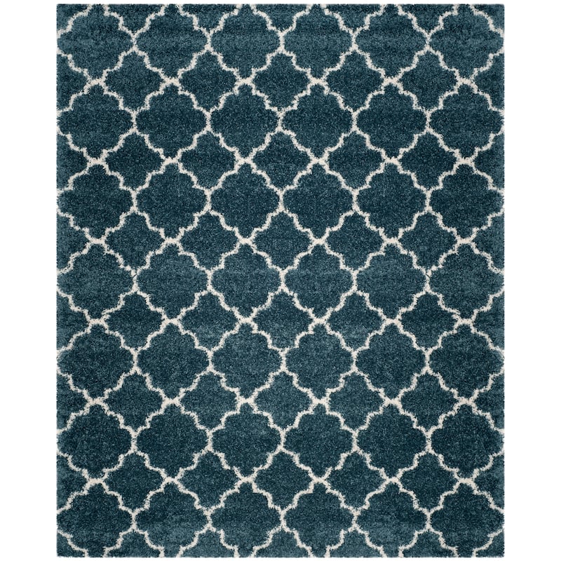 SAFAVIEH Hudson Shag Jeryl Glam Trellis 2-inch Area Rug