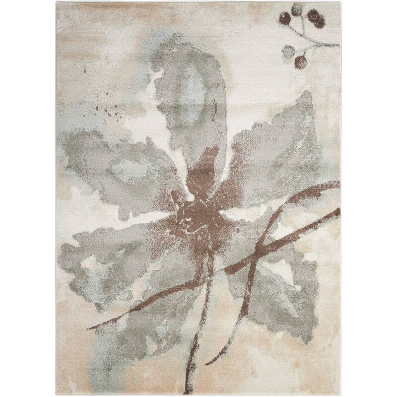 Nourison Euphoria Abstract Floral Area Rug