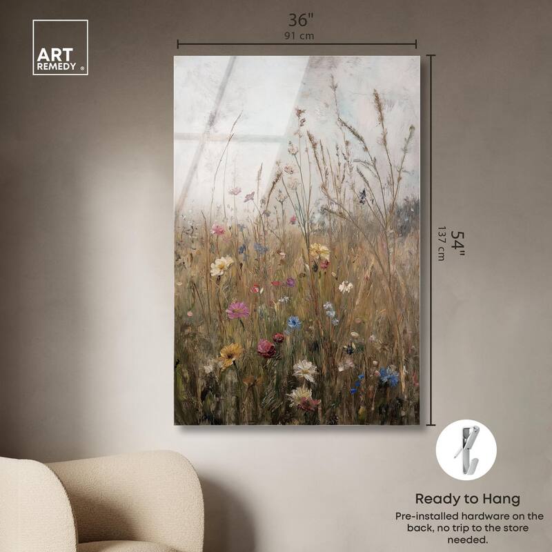 Field of Forgotten Dreams I Acrylic by Art Remedy, Ready to Hang