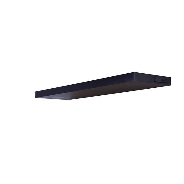 Shop Costway 32 L Wall Mount Wireless Bluetooth Or Usb Speaker Shelf With Two Speakers Overstock 24230266