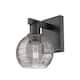 Option Matte Black / Light Smoke Deco Swirl