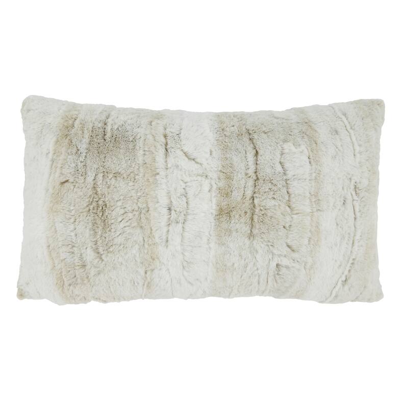 Lush and Lavish Faux Fur Throw Pillow