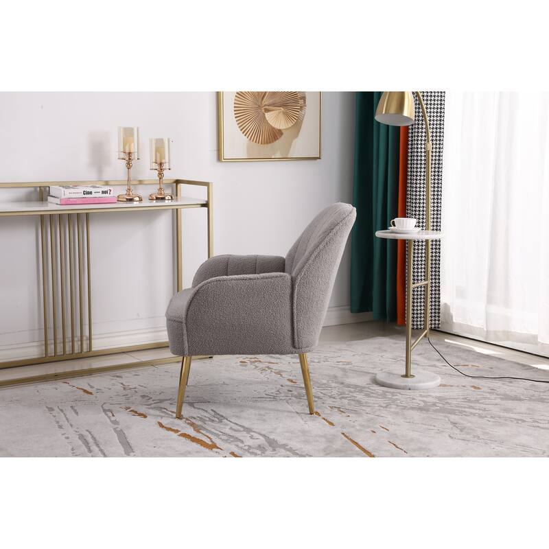 Modern Mid Century Chair Velvet Armchair Wingback Chairs Accent Chairs