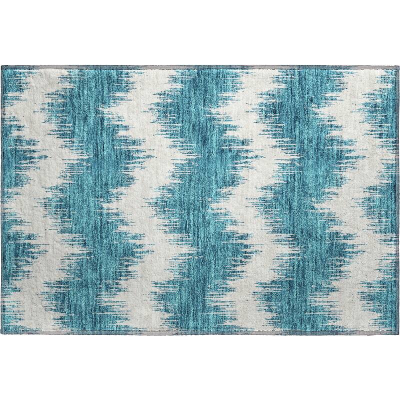 Premium Washable Super Soft Farmhouse Chevron Mayfield Rug