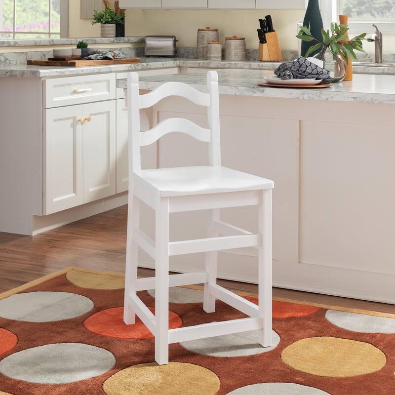 Alkire Counter Stool White Set Of 2