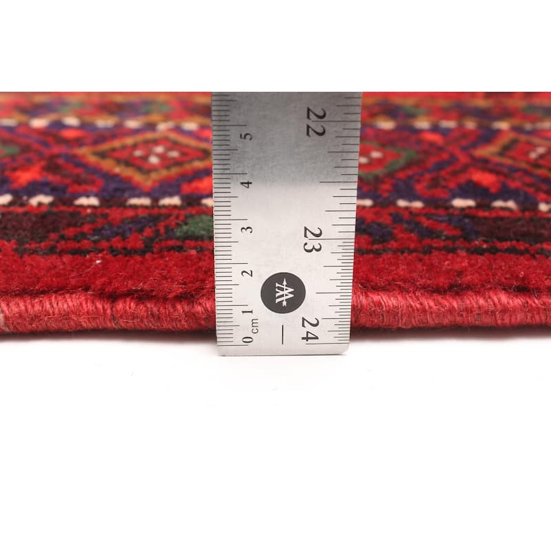 ECARPETGALLERY Hand-knotted Anadol Red Wool Rug - 4'9 x 7'5