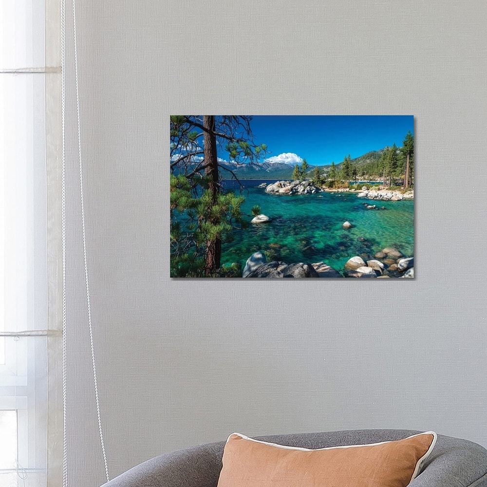"Sand Harbor State Park, Lake Tahoe, Nevada, USA" by Russ Bishop Canvas