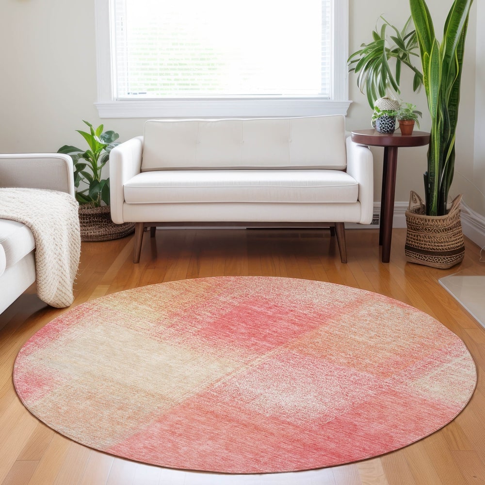 Premium Washable Super Soft Solid Ombre Mayfield Rug