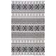 preview thumbnail 53 of 53, SAFAVIEH Augustine Serap Contemporary Cotton Rug 5' x 7'7" - Black/Cream - Rectangle
