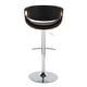 preview thumbnail 64 of 70, Carson Carrington Kanteborg Adjustable Bar Stool with Rounded T Footrest (Set of 2)