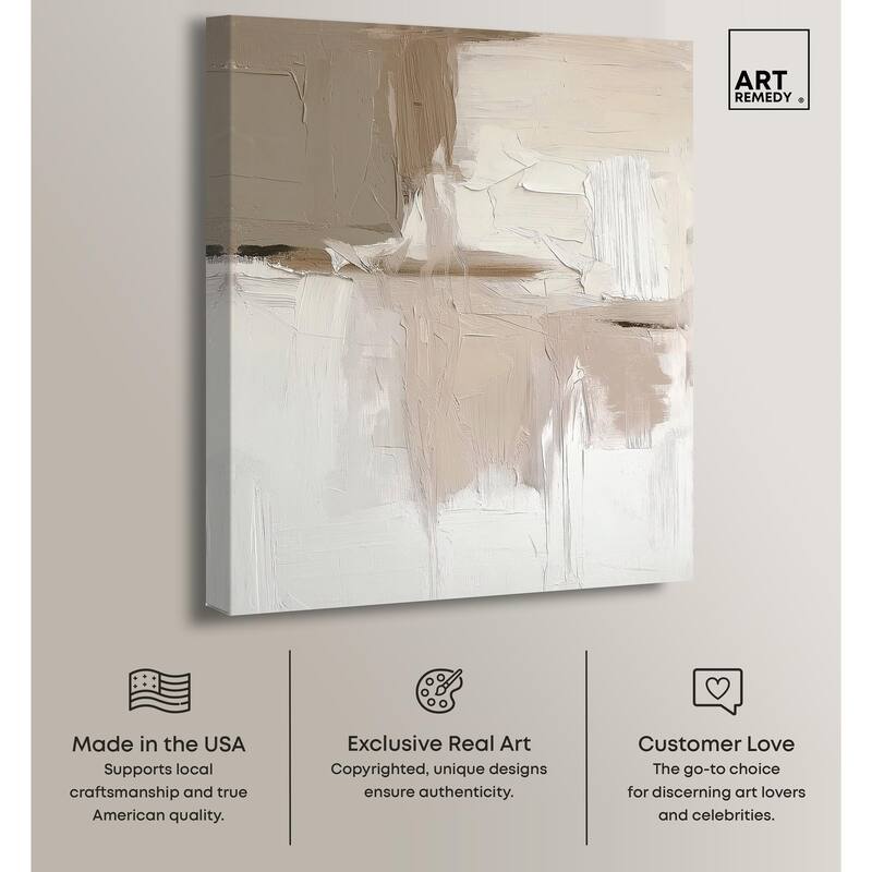 Gentle Strokes of Nature II Canvas by Art Remedy, Gallery Wrapped