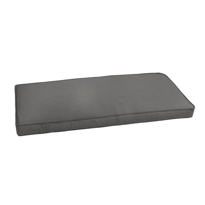 Sorra Home Outdura Solid Indoor/Outdoor Corded Bench Cushion