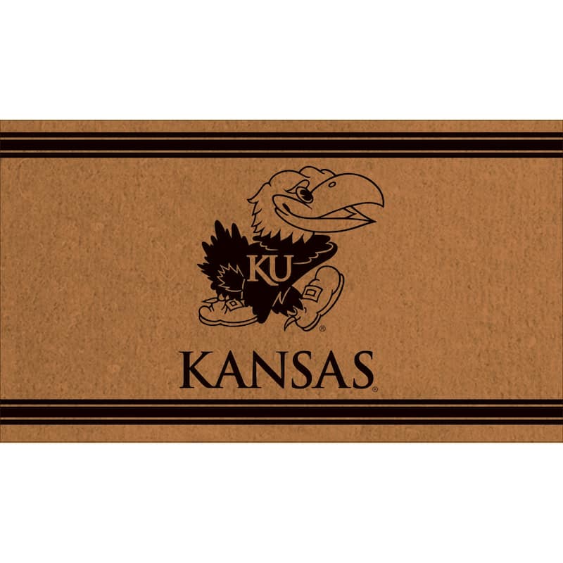University of Kansas PVC Door Mat