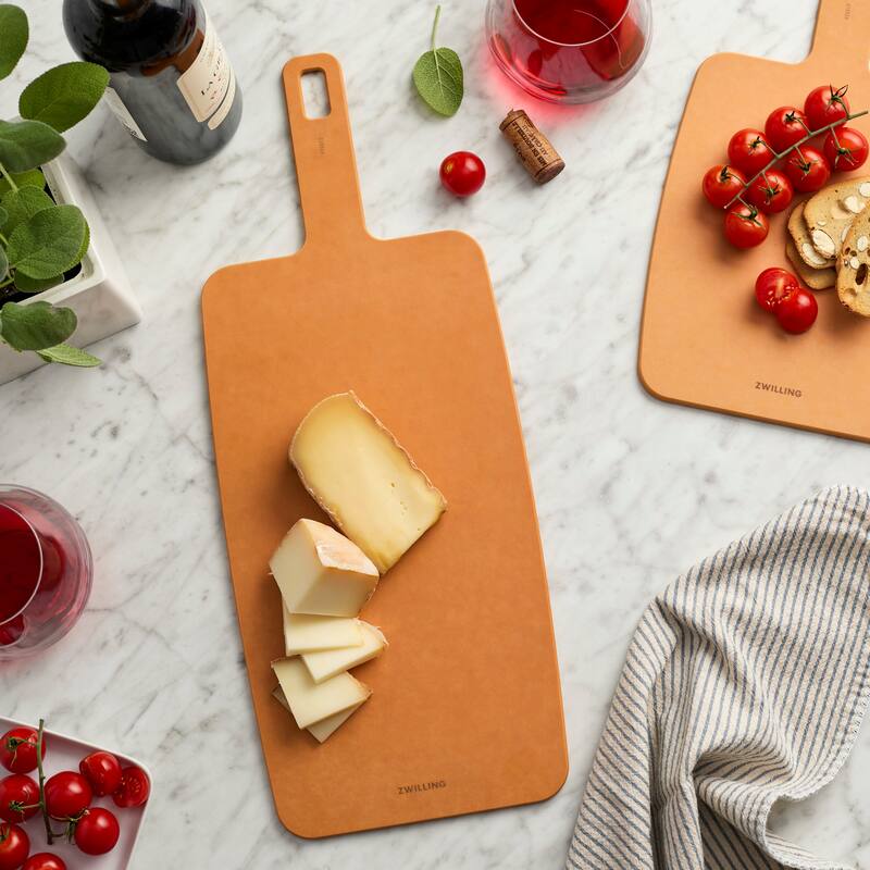 ZWILLING Plant Fiber Cutting Board with Handle - Natural