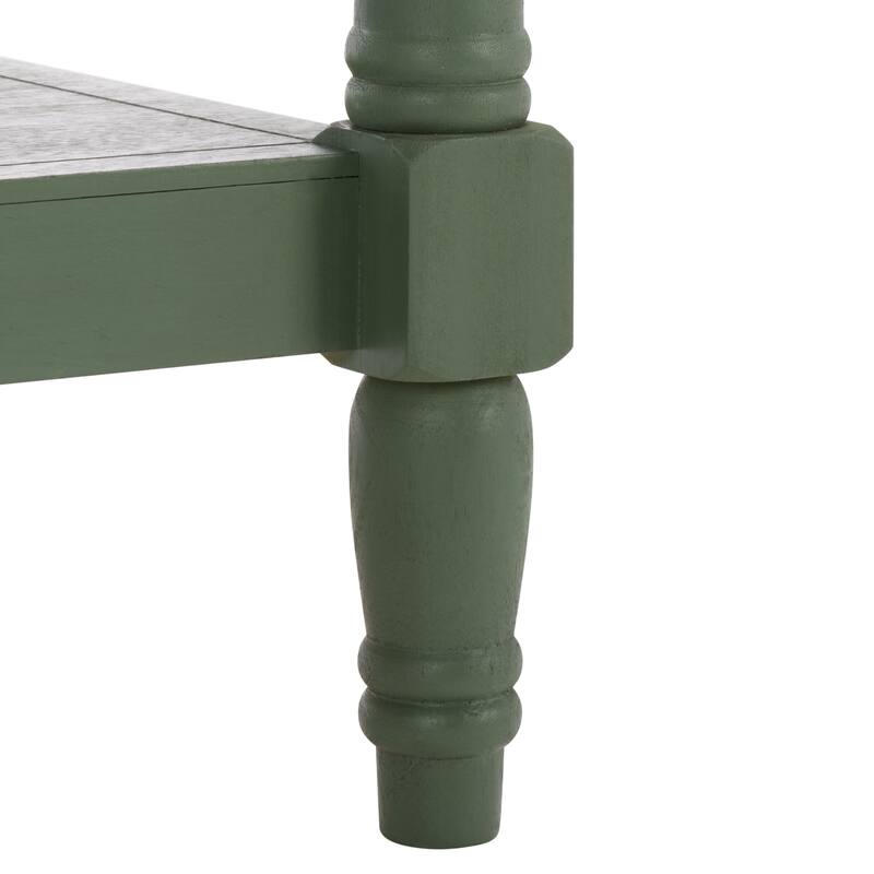 SAFAVIEH Elmira 3-Shelf Accent Table - 19.8" W x 15" L x 30" H - 20"W x 15"D x 30"H