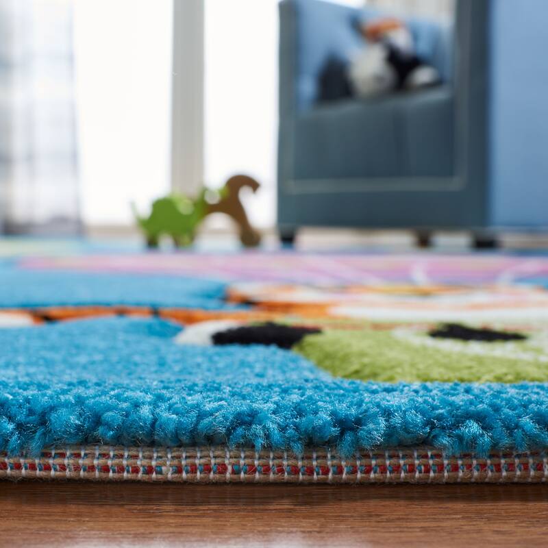SAFAVIEH Carousel Kids Bengul Hot Air Balloon Rug