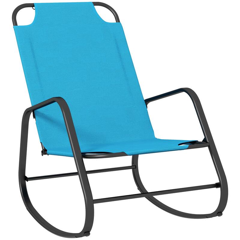 Outsunny Garden Rocking Chair (Excluding the table)