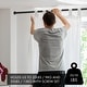 preview thumbnail 5 of 18, MERIVILLE 1-inch Diameter Metal Spring Tension Rod, Adjustable