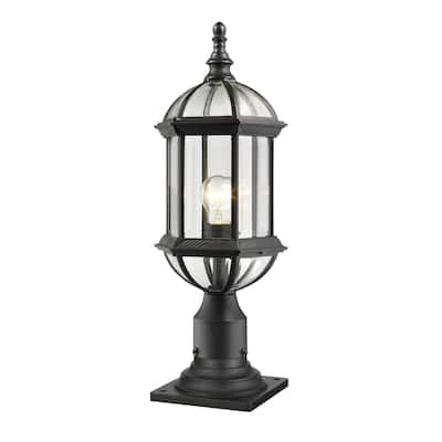Z-Lite Annex Single Light 22" Tall Outdoor Pier Mount Post Light with