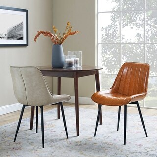 Shop Carson Carrington Kalixfors Modern Upholstered Dining Chairs