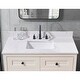 preview thumbnail 50 of 49, Altair Trento Bathroom Vanity Countertop in Aosta White Finish