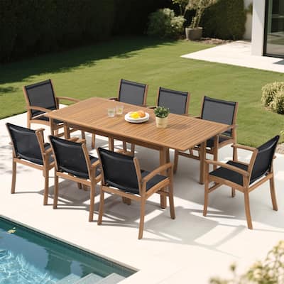 9-Piece Outdoor Patio Garden Dining Set