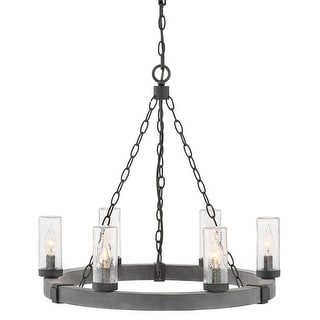 Hinkley Lighting Sawyer 12v 21w 6 Light 24" Wide Open Air LED Outdoor