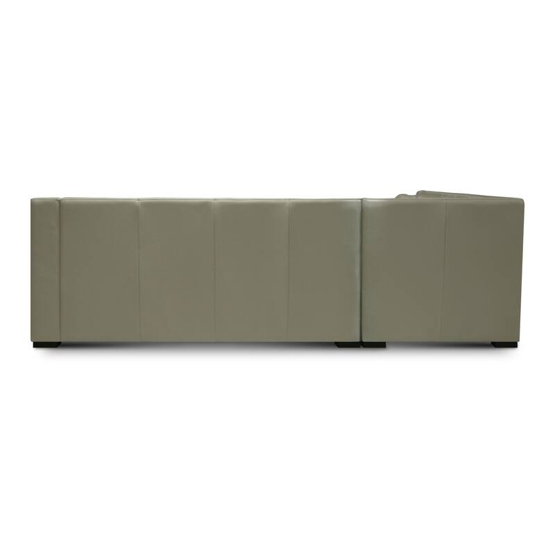 Montreal 121.5" Wide Upholstered Sectional, Boca Linen