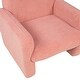 preview thumbnail 36 of 42, Stylish and Minimalist Single Sofa Chair with Arms and Pillow, Armchair, Accent Chair for Living Room, Bedroom, Study